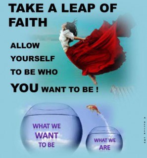 Take a leap of faith